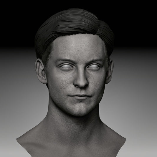 1/6 Tobey Maguire Spider-Man Head Sculpt