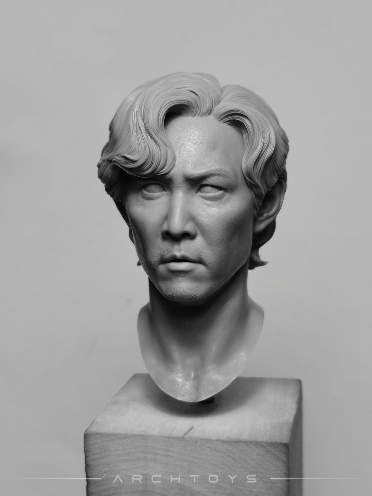 Archtoy 1/6 Seong Gi-hun (성기훈) unpainted Head sculpt from "Squid Game (2021)