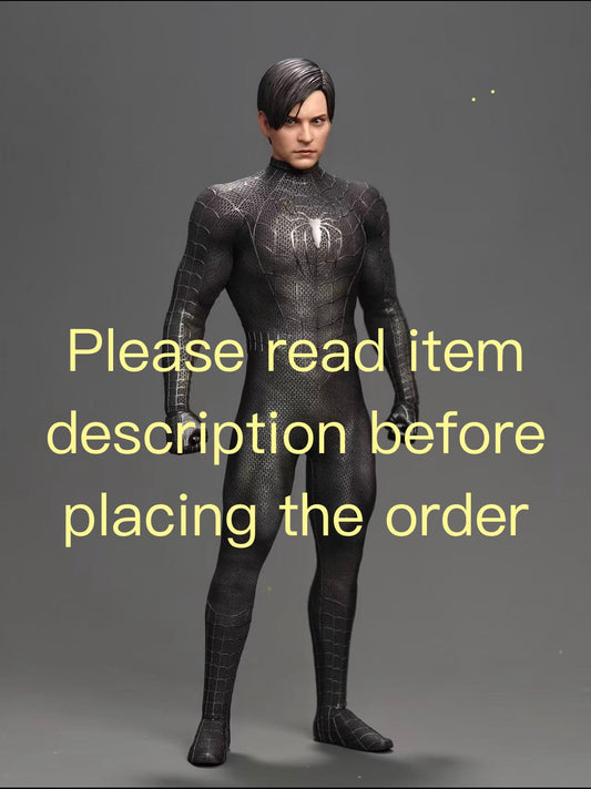 Spider-Man (Black Suit) MMS727 / MMS728 – Body Modification