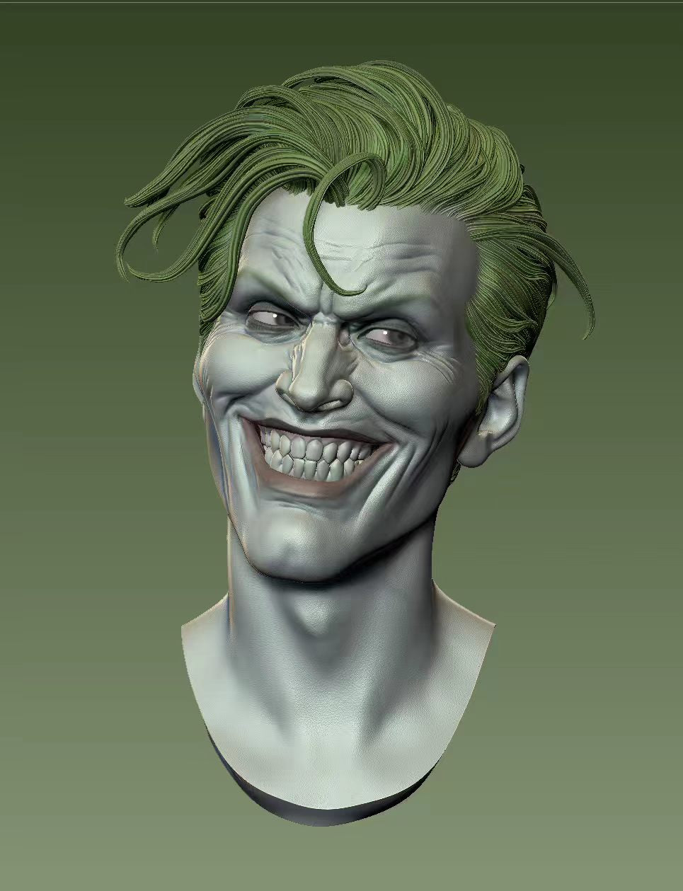 1/6 Joker Head Sculpt — Doomsday Clock