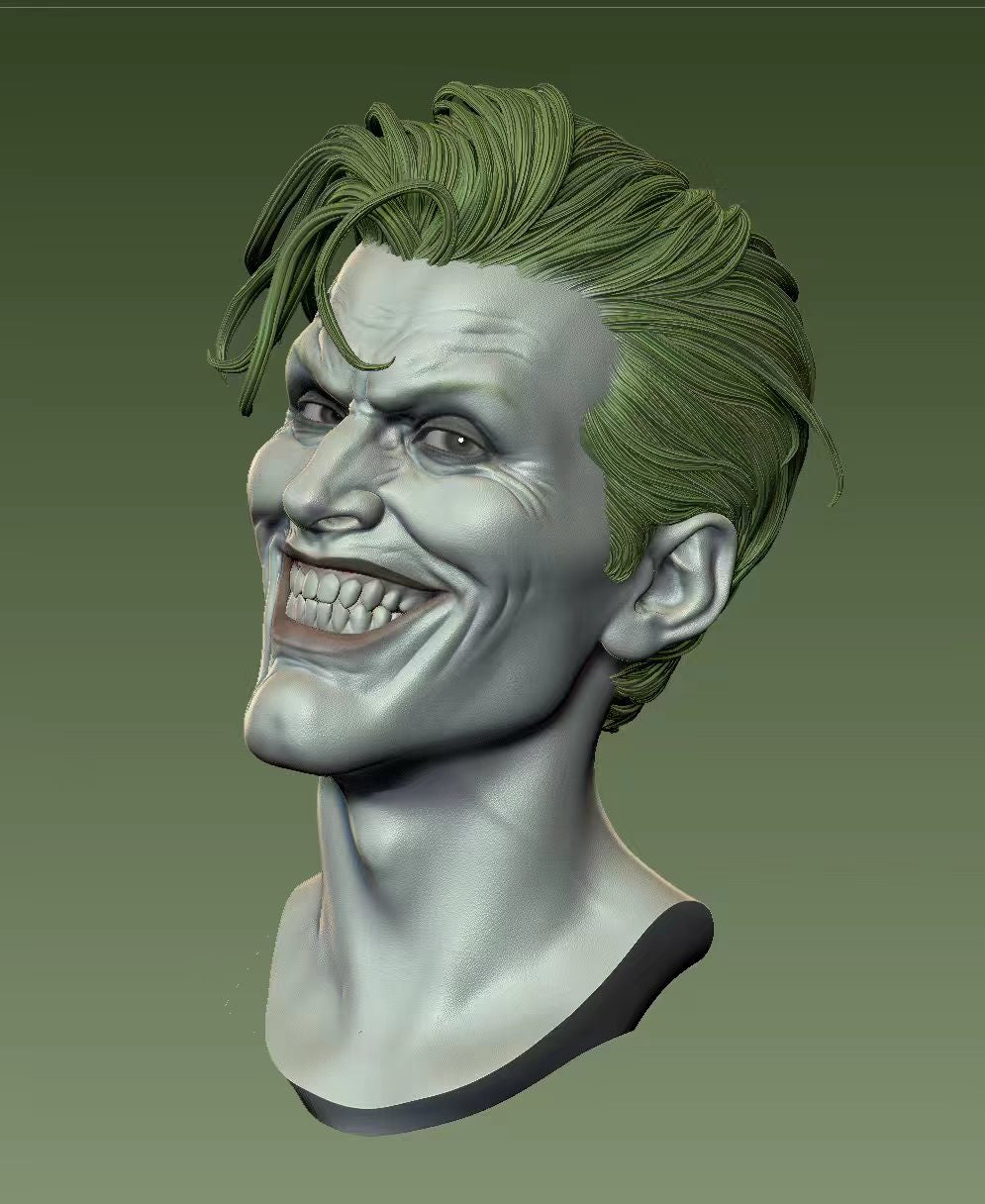 1/6 Joker Head Sculpt — Doomsday Clock