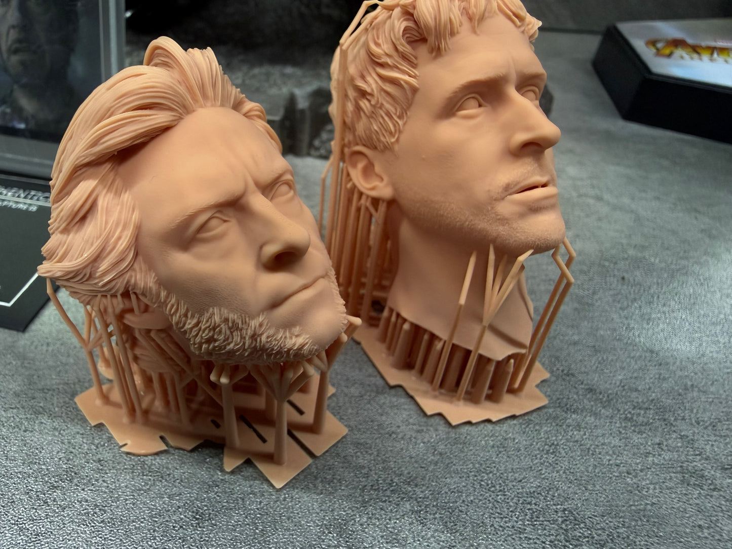 High-Detail Red Wax Resin 3D Printing Service