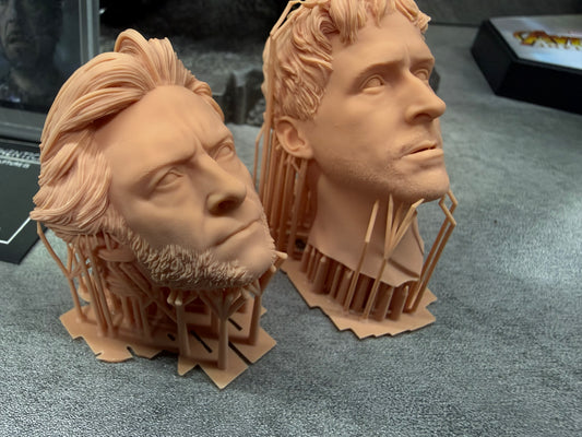High-Detail Red Wax Resin 3D Printing Service