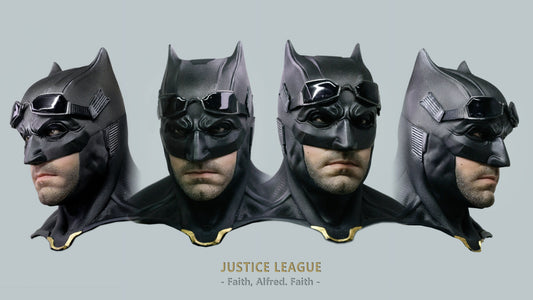 1/6 Justice League Tactical Batsuit Helmet Head Sculpt