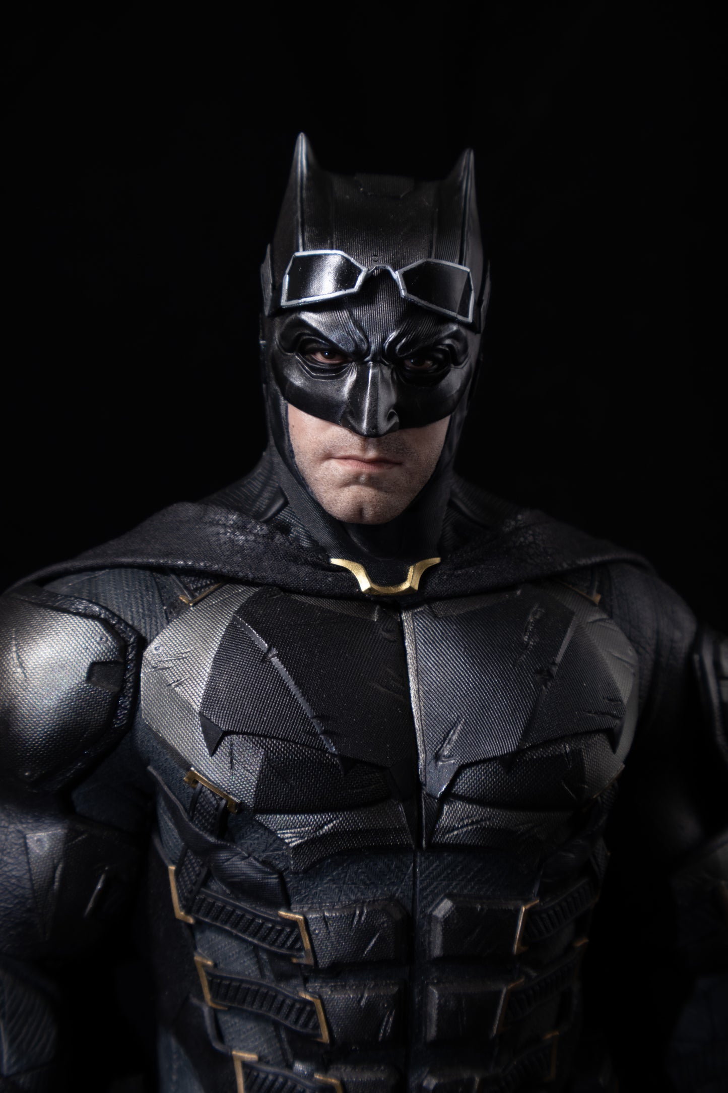 1/6 Justice League Tactical Batsuit Helmet Head Sculpt