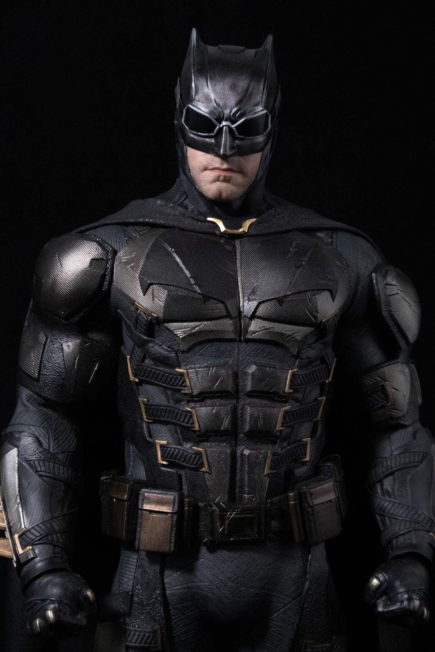 1/6 Justice League Tactical Batsuit Helmet Head Sculpt