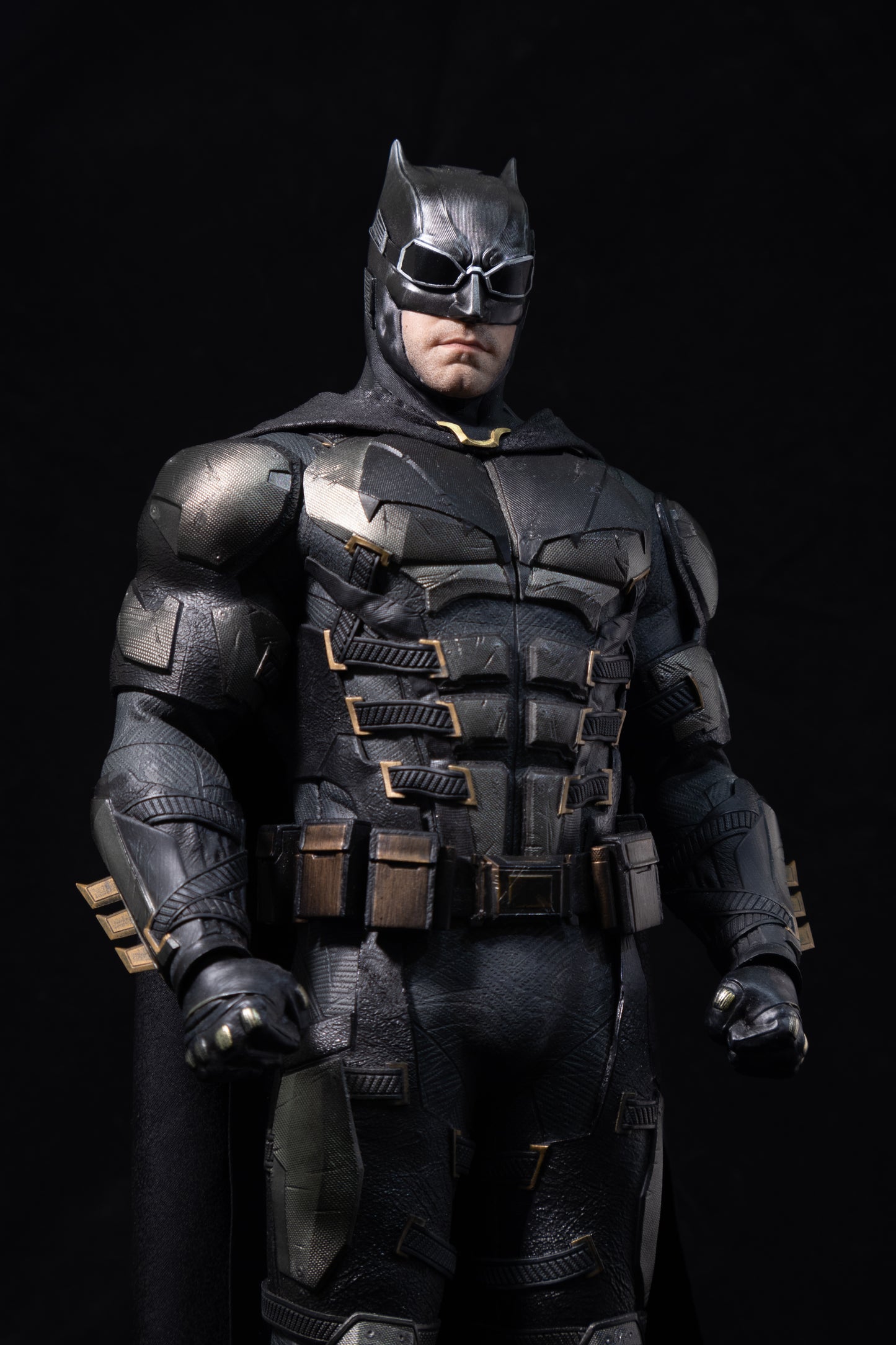 1/6 Justice League Tactical Batsuit Helmet Head Sculpt