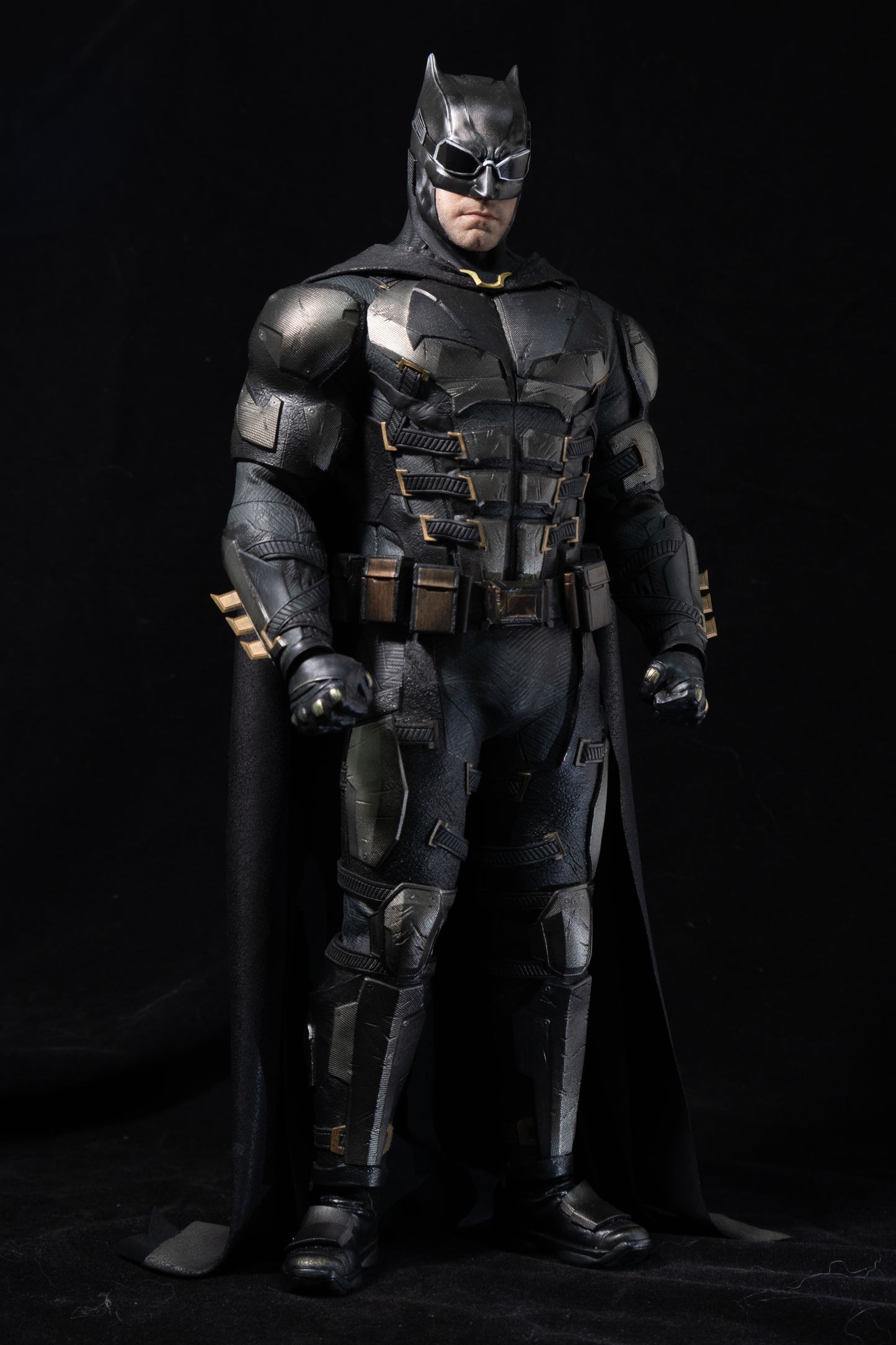 1/6 Justice League Tactical Batsuit Helmet Head Sculpt