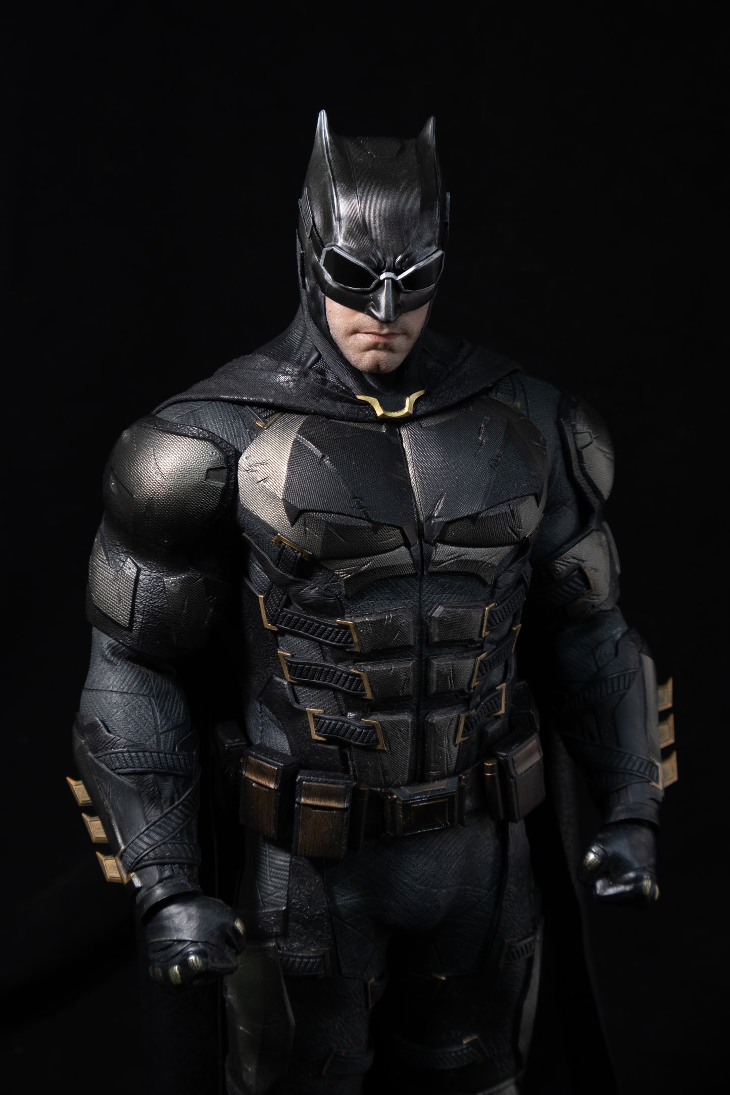 1/6 Justice League Tactical Batsuit Helmet Head Sculpt