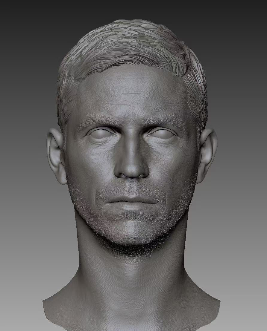 Unpainted Person of Interest – John Reese 1/6 Head Sculpt Preorder