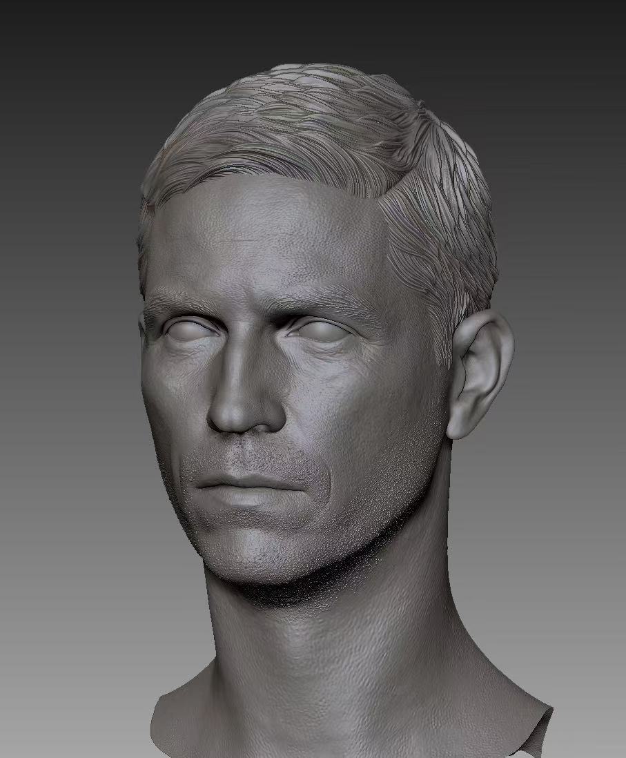 Unpainted Person of Interest – John Reese 1/6 Head Sculpt Preorder