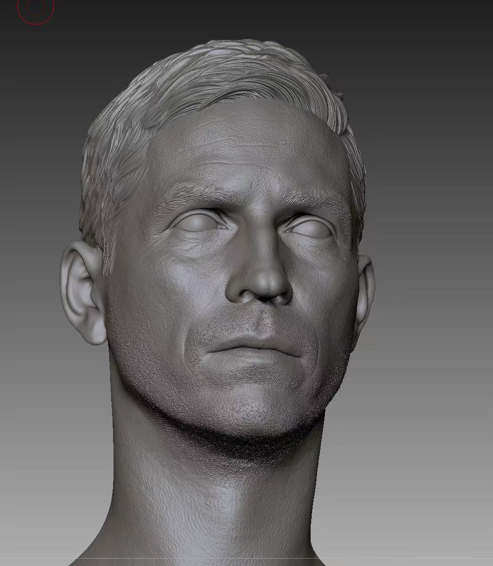 Unpainted Person of Interest – John Reese 1/6 Head Sculpt Preorder