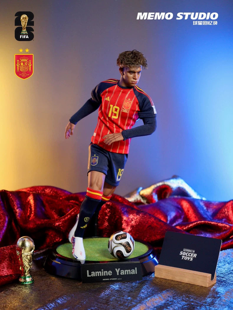 Memo Studio 1/6 Lamine Yamal – Spain 2026 World Cup Custom Figure