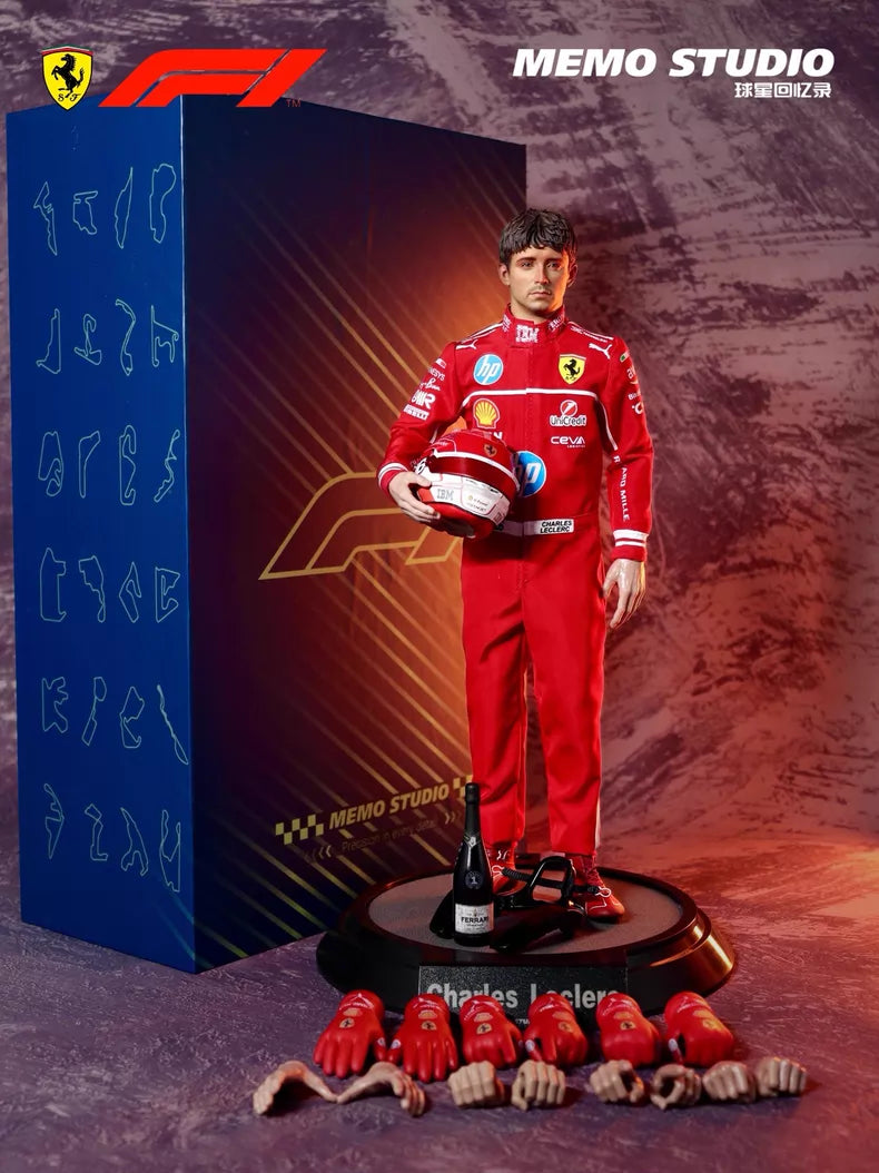 MEMO STUDIO 1/6 Charles Leclerc Custom Figure Set