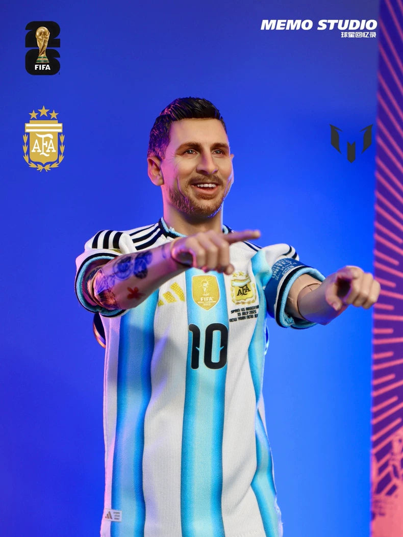 Memo Studio 1/6 Lionel Messi Collectible Figure – 2026 World Cup Smile Edition