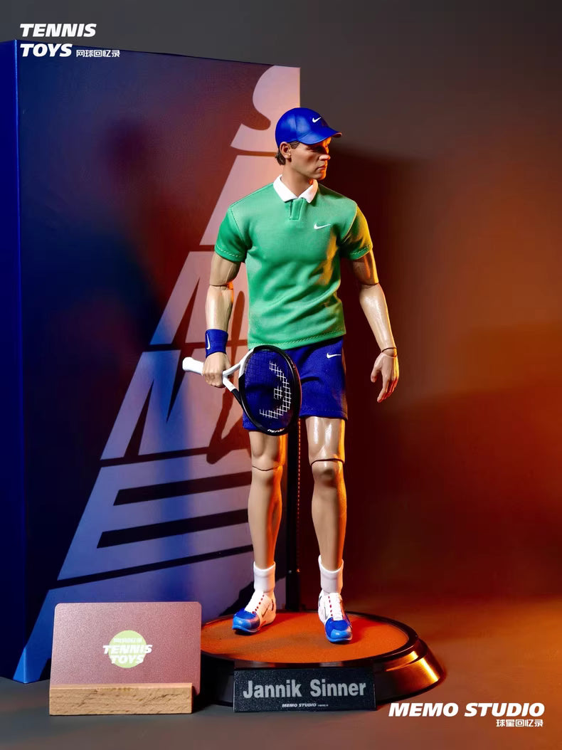 Memo Studio – 1/6 Jannik Sinner (Semi-Rooted Hair) Tennis Figure