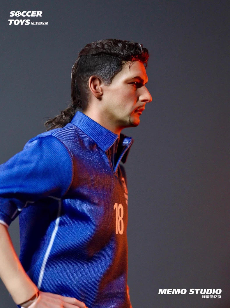 Memo Srudio 1/6 Roberto Baggio Figure — 1998 World Cup Edition