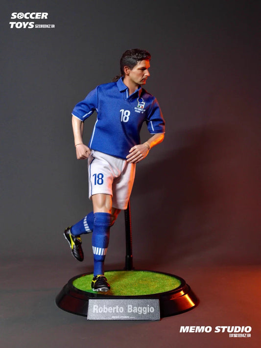 Memo Srudio 1/6 Roberto Baggio Figure — 1998 World Cup Edition