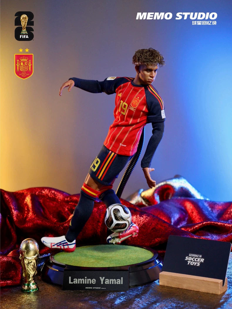 Memo Studio 1/6 Lamine Yamal – Spain 2026 World Cup Custom Figure