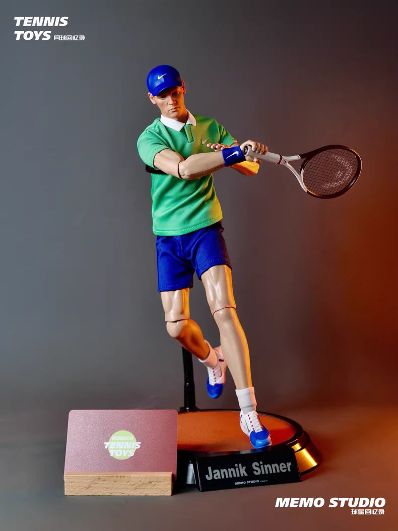 Memo Studio – 1/6 Jannik Sinner (Semi-Rooted Hair) Tennis Figure