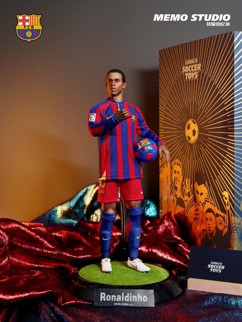 Memo Studio Original 1/6 Ronaldinho Figure Set