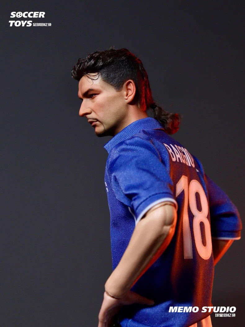 Memo Srudio 1/6 Roberto Baggio Figure — 1998 World Cup Edition