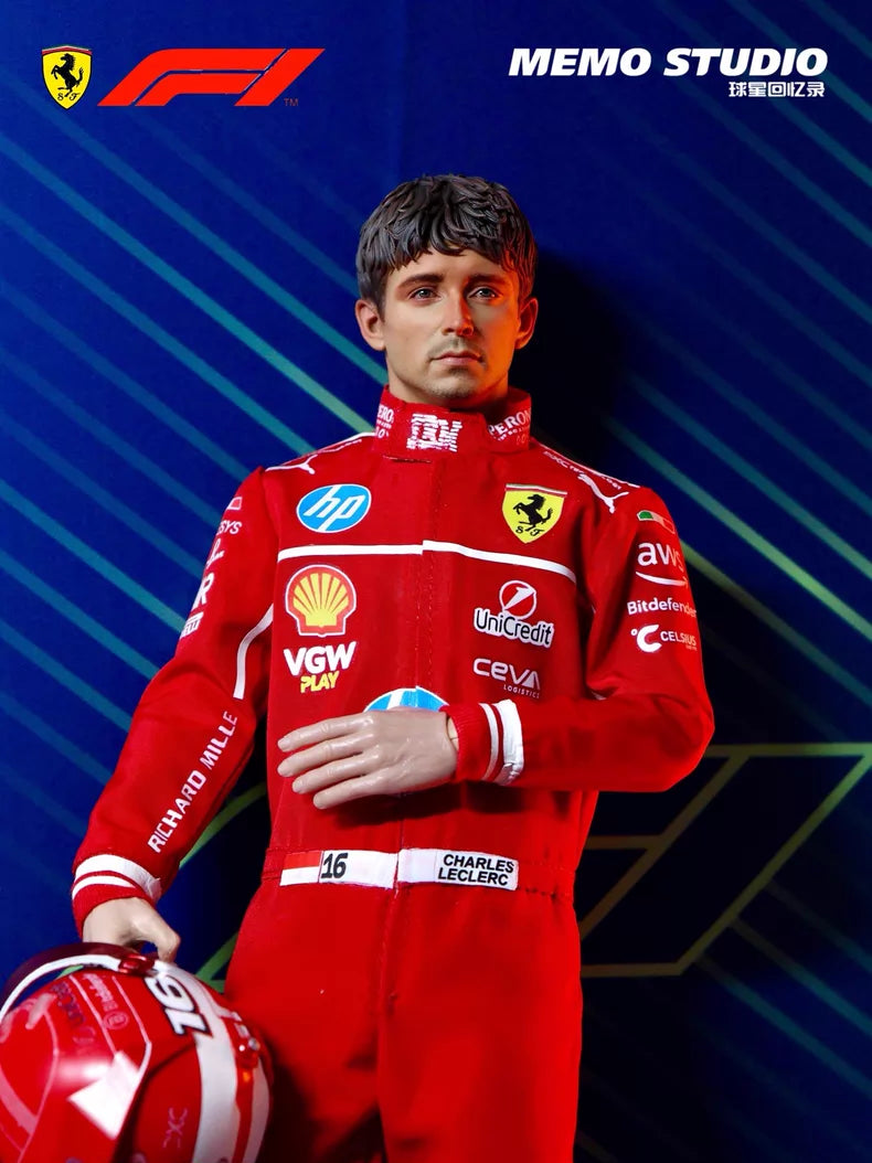 MEMO STUDIO 1/6 Charles Leclerc Custom Figure Set