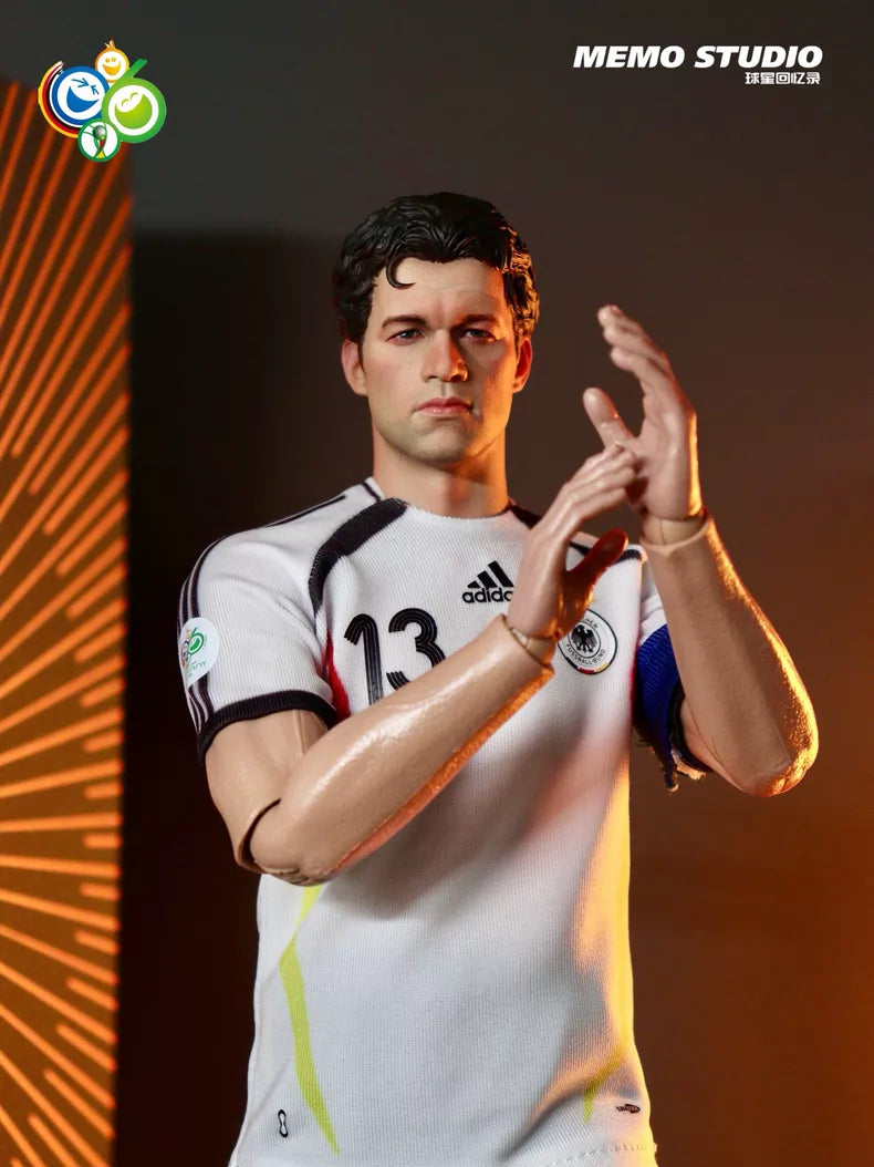 Memo Studio 1/6 Michael Ballack Action Figure Set – 2006 FIFA World Cup Edition