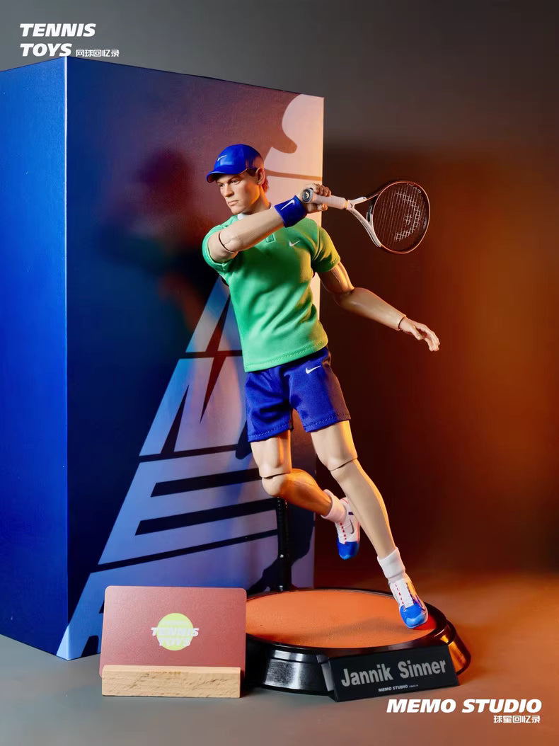 Memo Studio – 1/6 Jannik Sinner (Semi-Rooted Hair) Tennis Figure