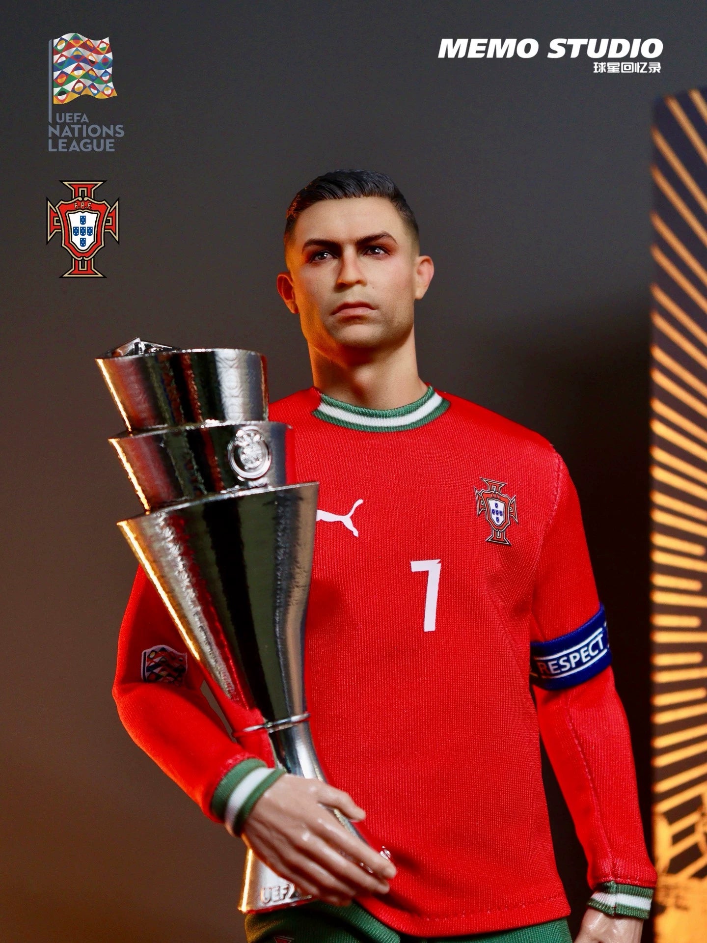 Memo Studio 1/6 Cristiano Ronaldo Nations League Custom Figure Set