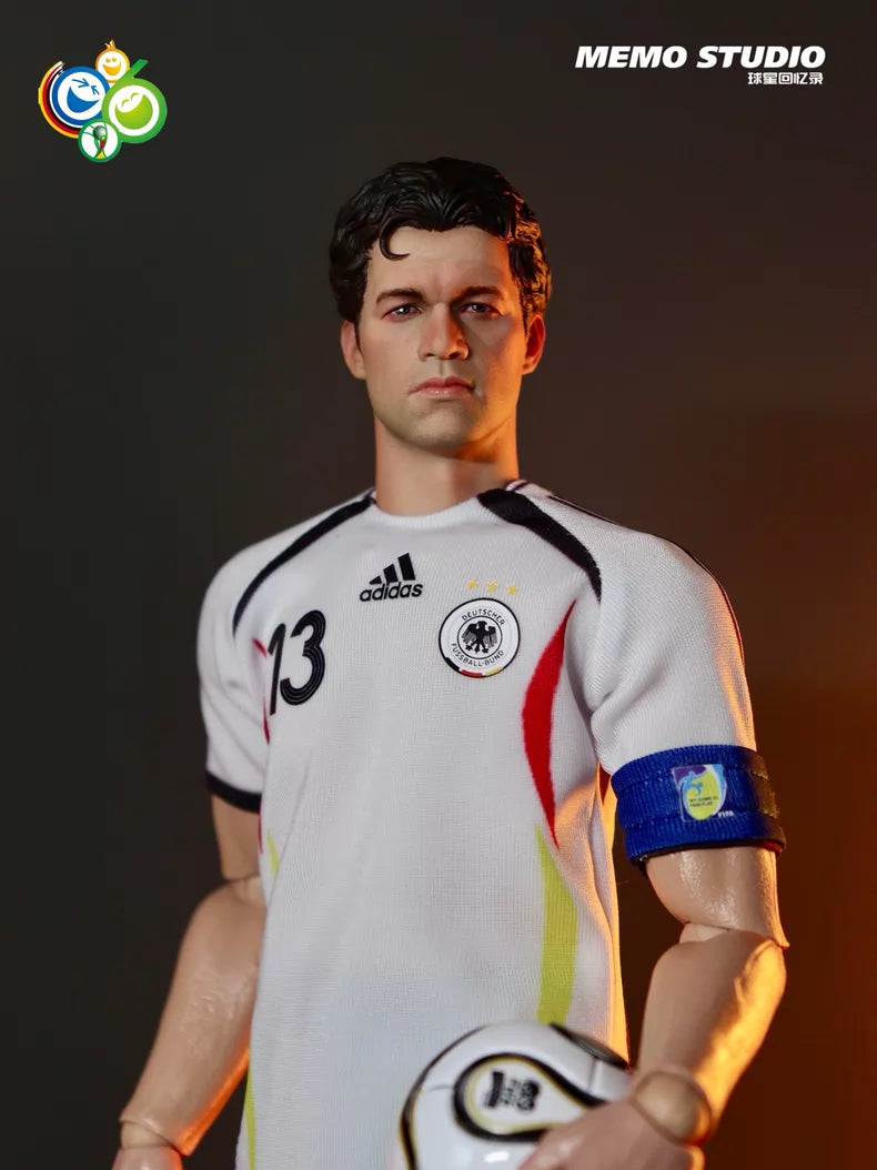 Memo Studio 1/6 Michael Ballack Action Figure Set – 2006 FIFA World Cup Edition