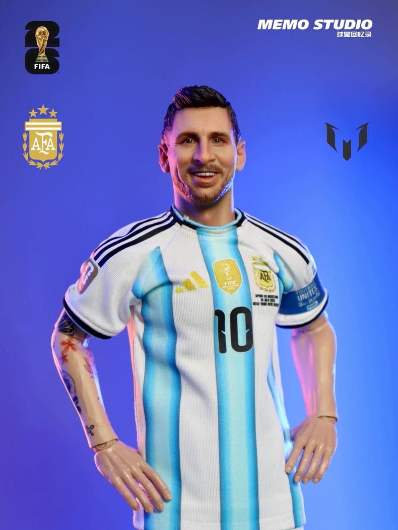 Memo Studio 1/6 Lionel Messi Collectible Figure – 2026 World Cup Smile Edition