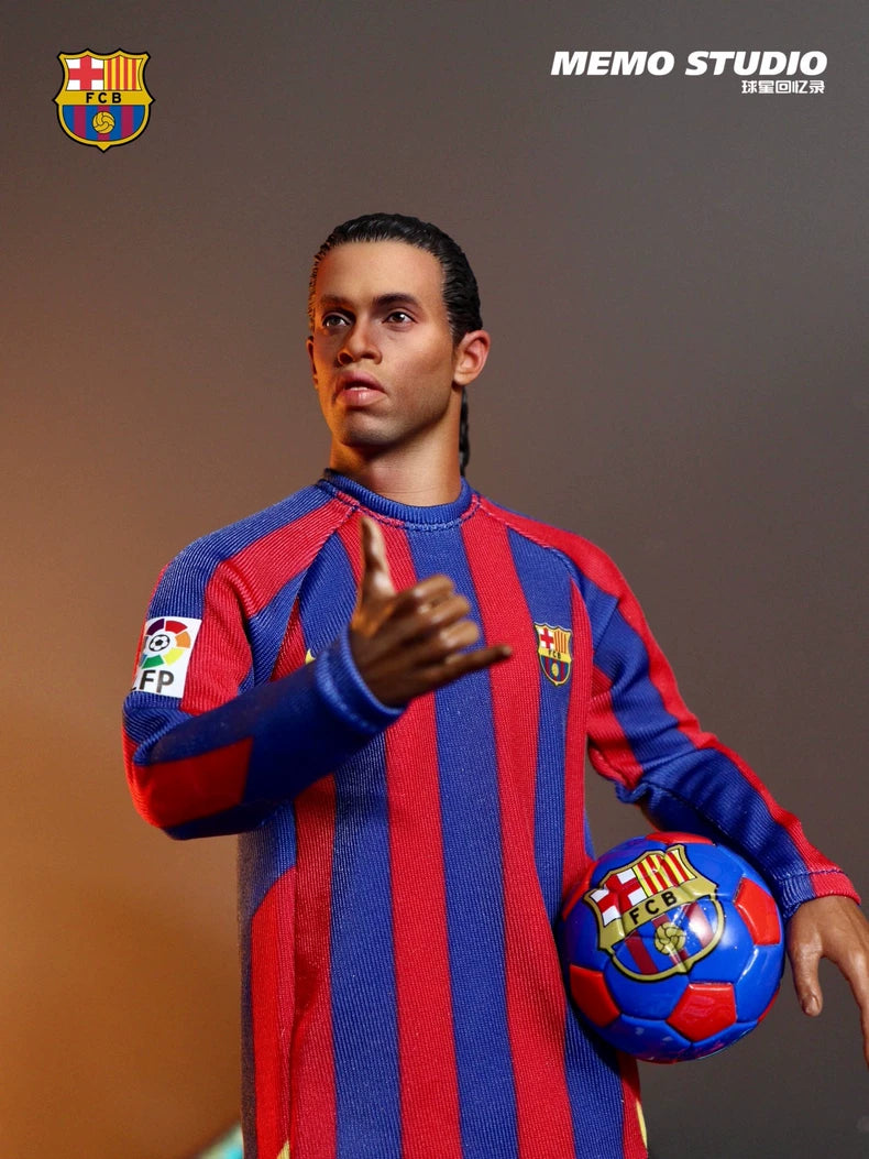 Memo Studio Original 1/6 Ronaldinho Figure Set
