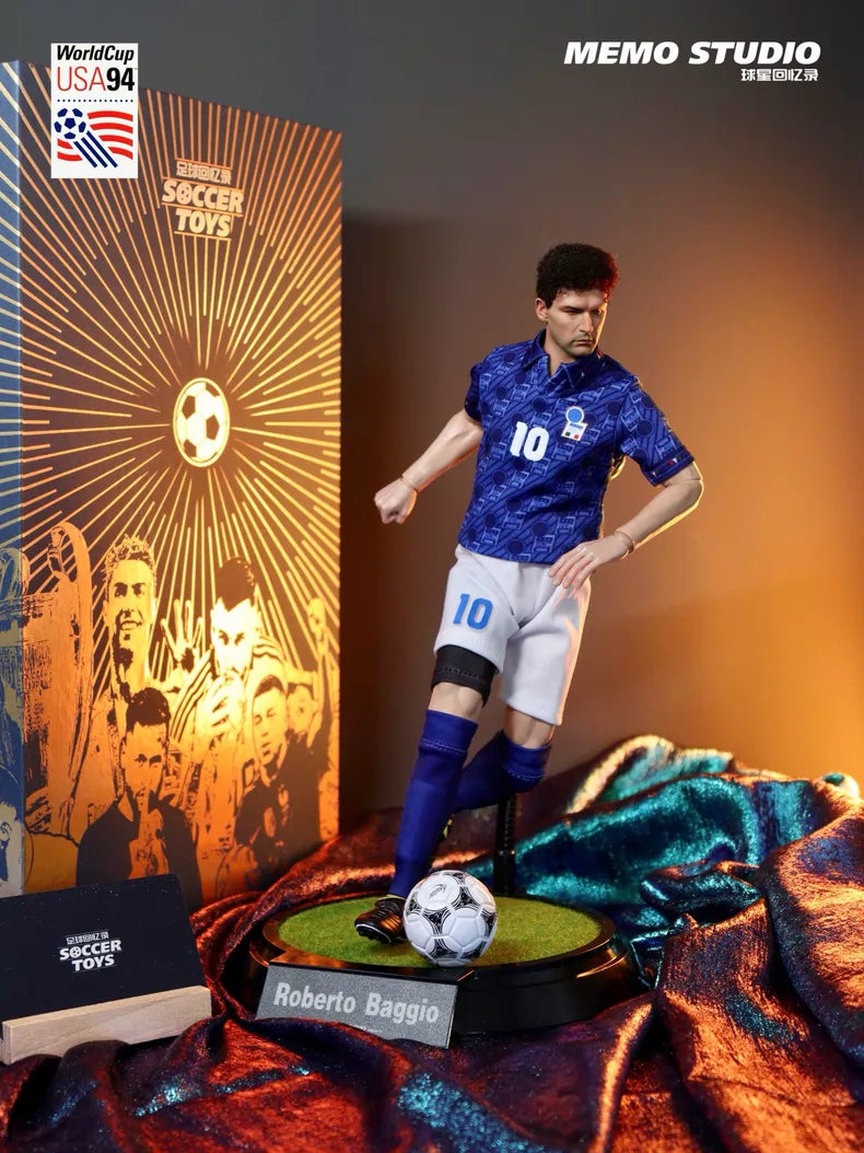1/6 Roberto Baggio Action Figure Set – 1994 FIFA World Cup Edition