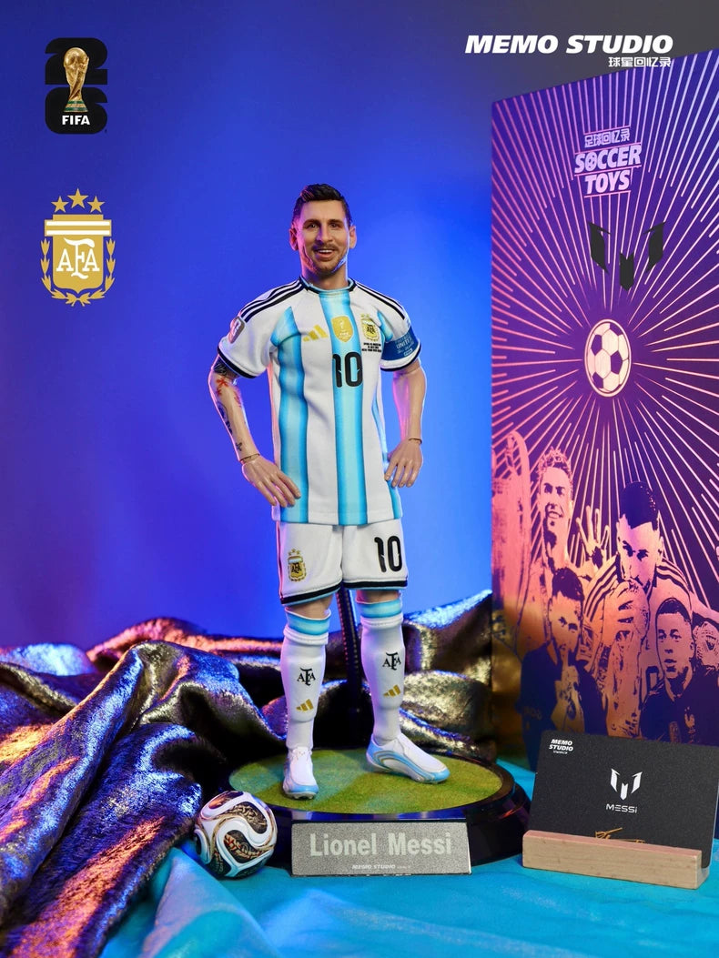 Memo Studio 1/6 Lionel Messi Collectible Figure – 2026 World Cup Smile Edition