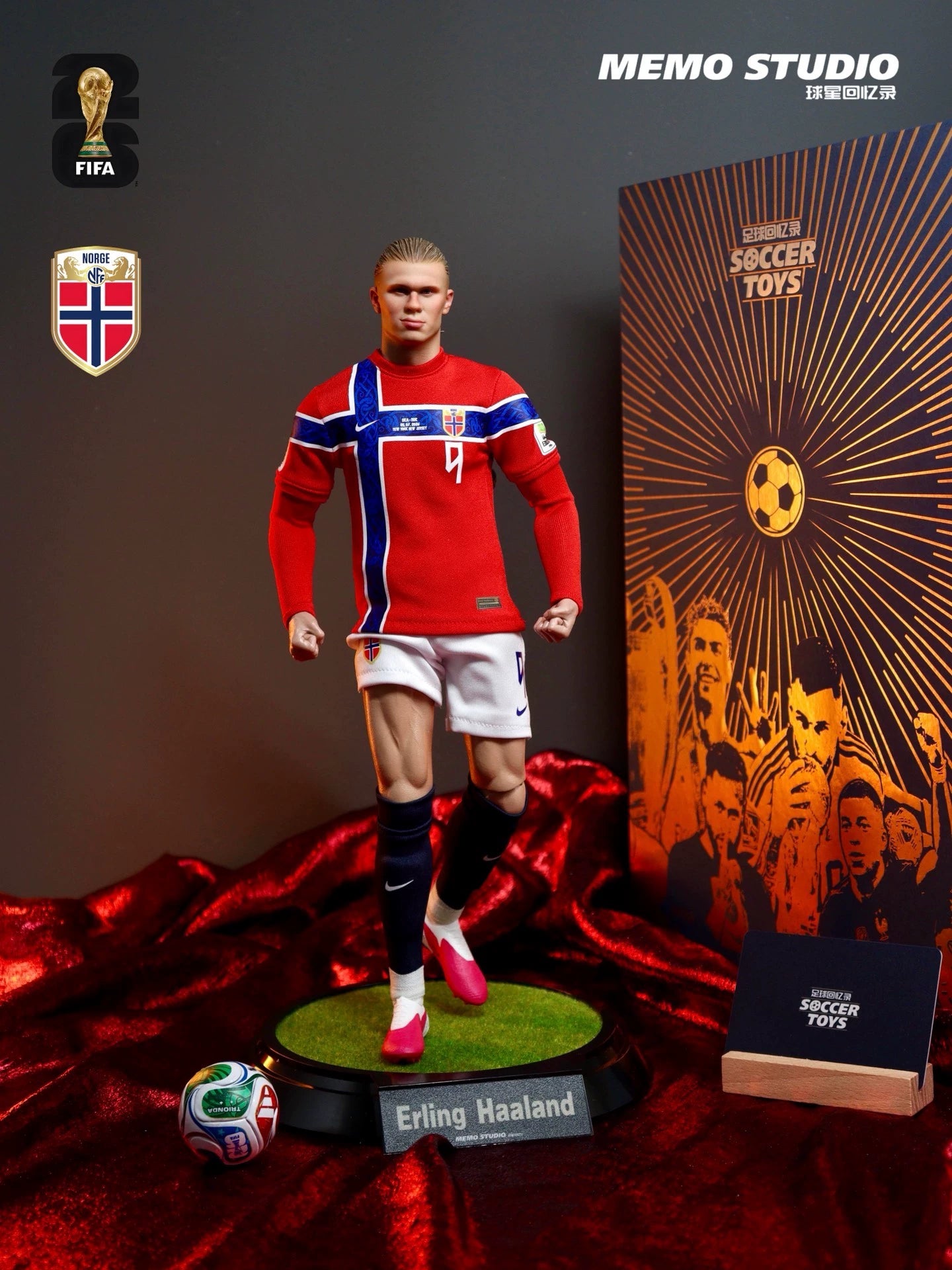 Memo Studio 1/6 Erling Haaland Custom Figure