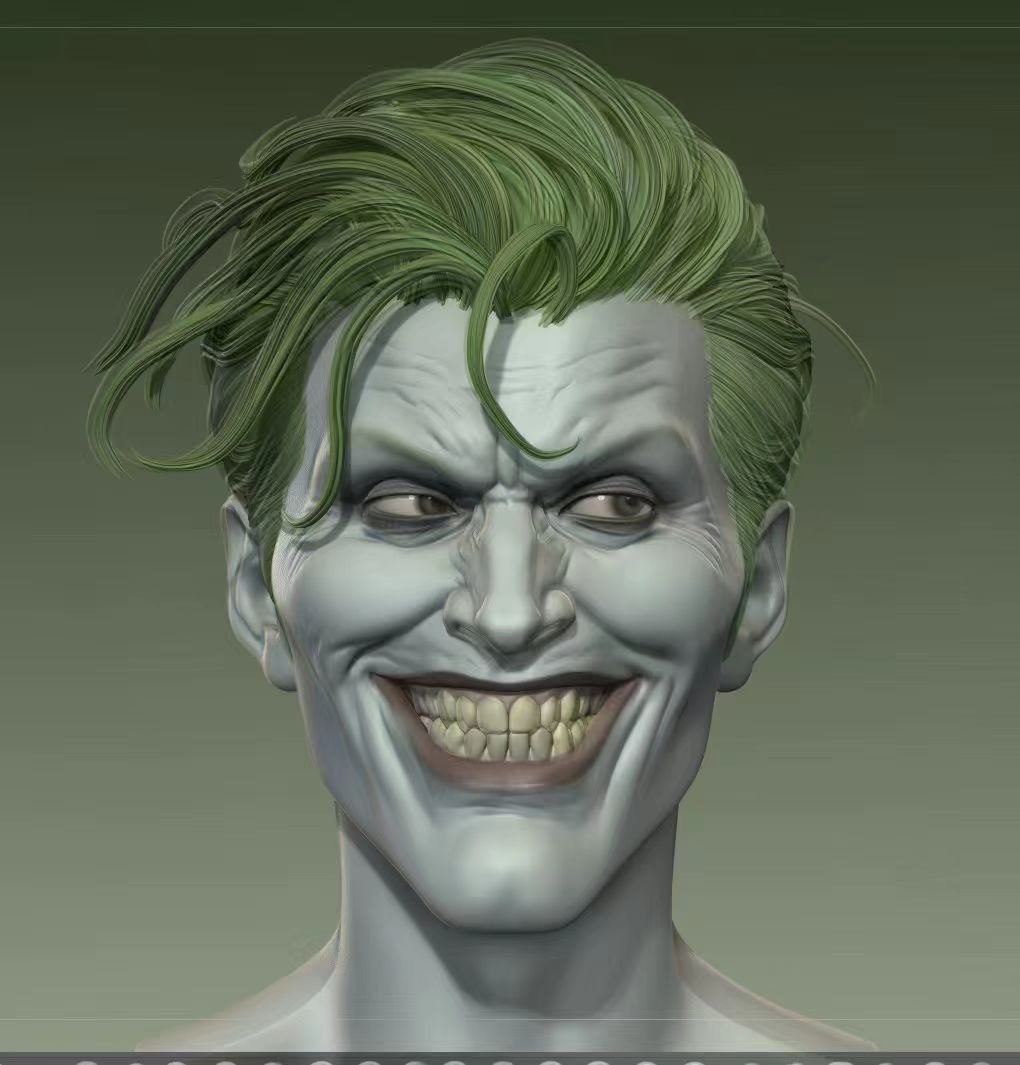 1/6 Joker Head Sculpt — Doomsday Clock