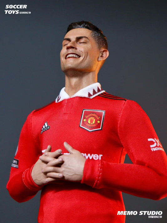 Memo Studio Soccer Memoir Custom 1/6 Cristiano Ronaldo Meditation Celebration Figure