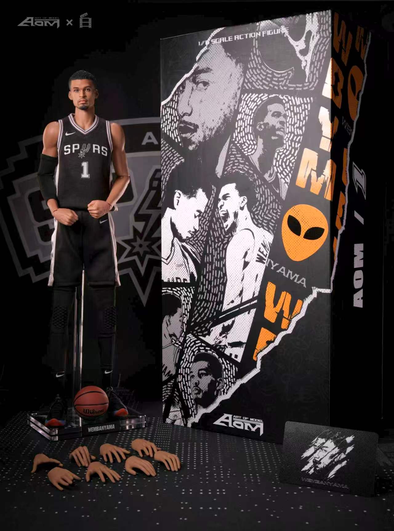AOM 1/6 Victor Wembanyama Collectible Figure
