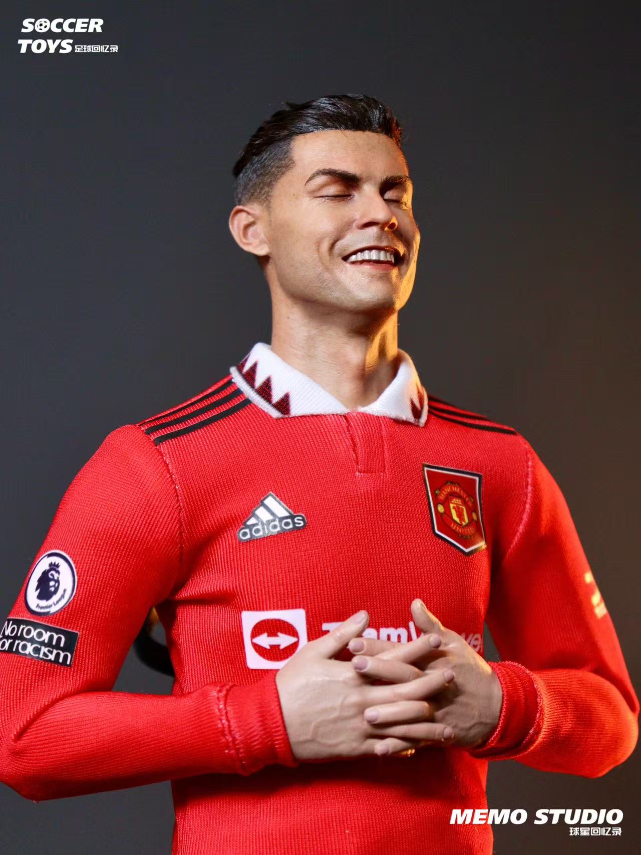 Memo Studio Soccer Memoir Custom 1/6 Cristiano Ronaldo Meditation Celebration Figure