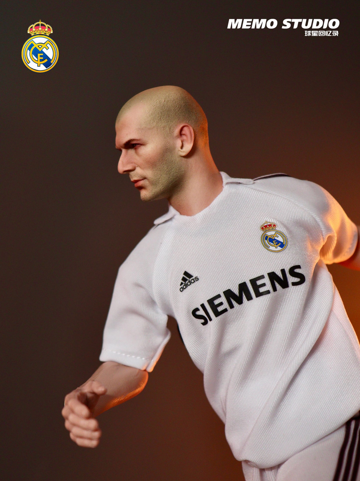 Memo Studio 1/6 Zinedine Zidane Action Figure – Real Madrid Edition